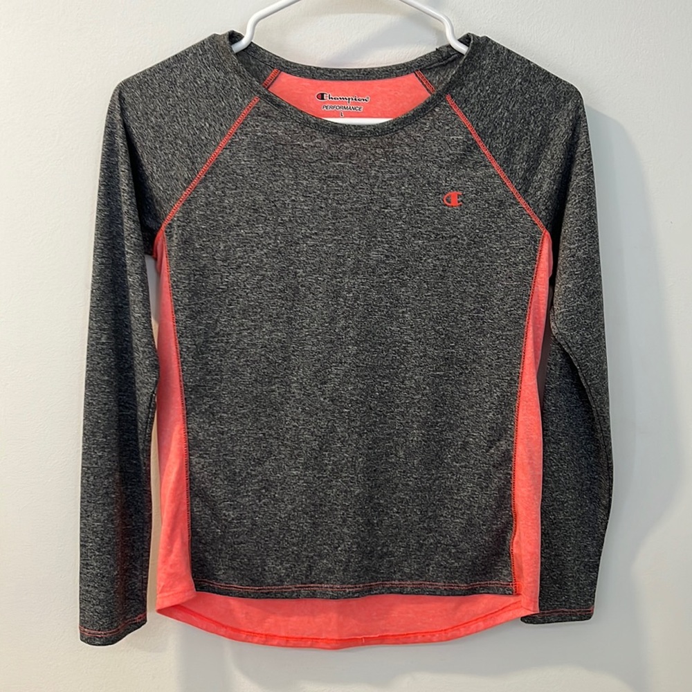 Champion Long-Sleeve Athletic Top